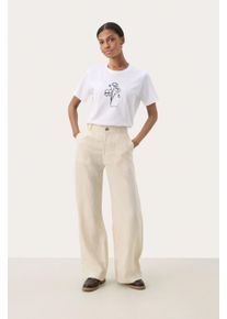 PART TWO Casual Hose Classic fit French Oak beige