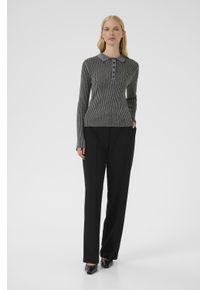 Karen Simonsen Strickpullover KBUlima Slim fit black brown