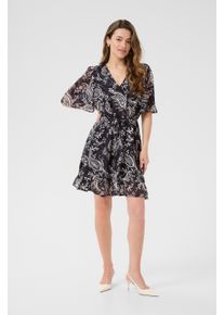 Kaffe Kleid KAlecta Regular fit black white