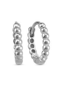dKeniz Creolen 925/- Sterling Silber Kugel-Creolen