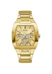 Stilvolle Guess GW0456G2 Phoenix Herrenuhr in Gold Edelstahl