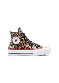 DAME Converse CHUCK TAYLOR ALL STAR LIFT PLATTFORM LEOPARD