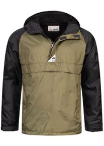 Arctic Seven Herren Regenjacke &ndash; Olive-Schwarz