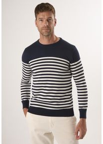 Pullover Basic-Pullover Mit Rundhalsausschnitt