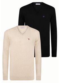 Pullover Pullover Mit V-Ausschnitt 2Er-Pack