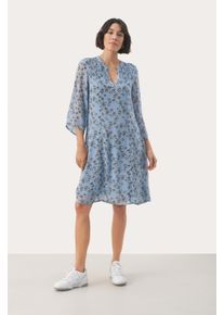 PART TWO Kleid Gerade Passform blue