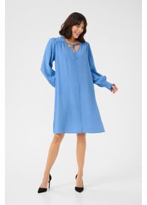 Kaffe Kleid A-shape blue