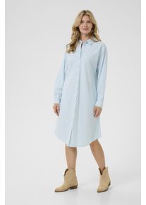 Cream Kleid Loose fit Clear Blue Stripe