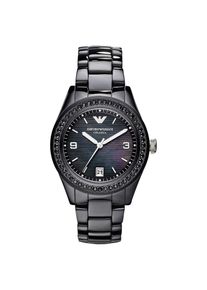 Emporio Armani Damenuhr Quartz Schwarz