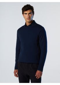 North Sails Pullover Rundhalsausschnitt mit Schlitzen