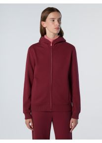 North Sails Kapuzenpullover mit durchgehendem Rei&szlig;verschluss Mit tonalem Logo
