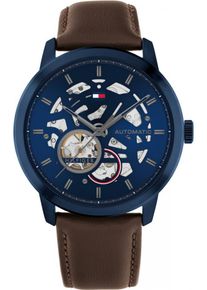 Tommy Hilfiger Herrenuhr Automatique Schwarz