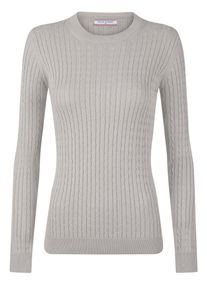 Pullover Zopfmuster Pullover Mit Rundhals
