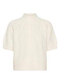 Kaffe Strickpullover KAcuba Strickpullover Regular fit white