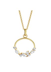 Celesta Gold Halskette 375 Gelbgold mit Zirkonia