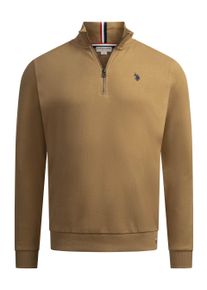U.S. Polo Assn. Herren Half-Zip Pullover USNiico aus Baumwollmix