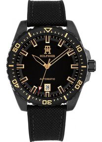 Tommy Hilfiger Herrenuhr Automatique Schwarz