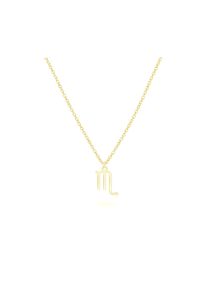 Beka & Bell BEKA&BELL Anh&auml;nger mit Kette 925-Sterling Silber vergoldet Gl&auml;nzend 42cm Skorpion