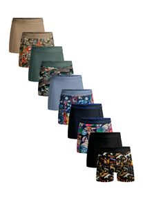 MUCHACHOMALO Herren Boxer Shorts - 10er Pack - Herren Unterw&auml;sche