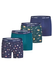 Happy Shorts Herren Boxer ChristmasBoxershorts, Unterhose, Boxerbriefs