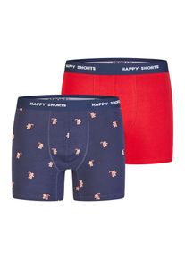 Happy Shorts Herren Boxer ChristmasBoxershorts, Unterhose, Boxerbriefs