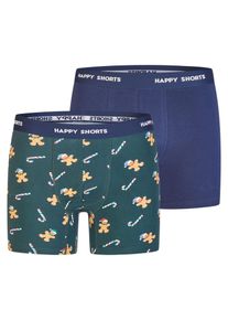 Happy Shorts Herren Boxer ChristmasBoxershorts, Unterhose, Boxerbriefs