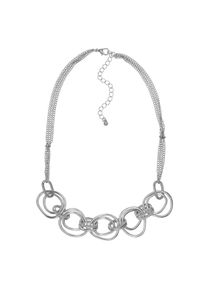 Steuer Modeschmuck Kette Metall Matt Glanz