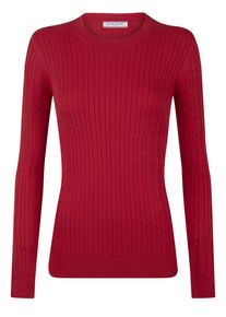 Pullover Zopfmuster Pullover Mit Rundhals