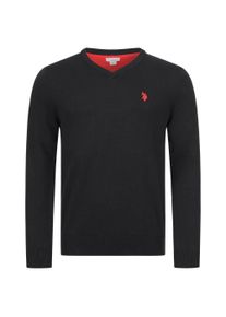 U.S. Polo Assn. Herren V-Neck Pullover Classic Fit aus Baumwollmix