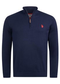 U.S. Polo Assn. Herren Half-Zip Strickpullover USKnooxx aus Baumwollmix