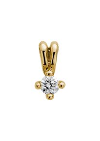 Lyomi Anh&auml;nger 585/- Gelbgold 1 synth. Diam. 0,15 ct.