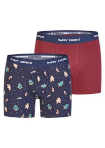 Happy Shorts Herren Boxer ChristmasBoxershorts, Unterhose, Boxerbriefs