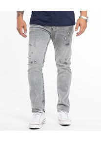 Rock Creek Jeans Straight Leg Grau