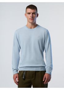 North Sails Pullover Rundhalsausschnitt mit gesticktem Logo
