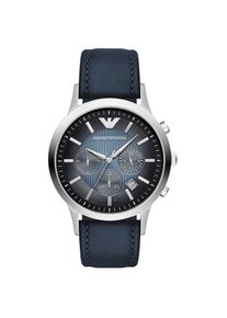 Emporio Armani Herrenuhr Quartz Silber