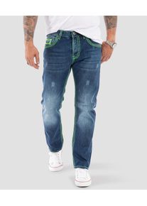 Rock Creek Jeans Blau