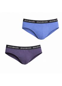 2er-Pack Herren elastische Baumwollslips AA595