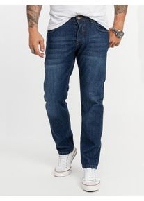 Rock Creek Jeans Straight Leg Blau