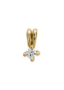 Lyomi Anh&auml;nger 585/- Gelbgold 1 synth. Diam. 0,10 ct.