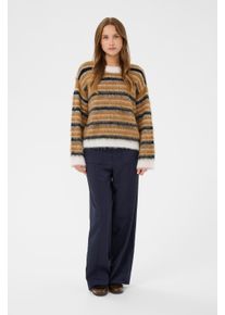 Saint Tropez Strickpullover OlmaSZ Strickpullover Gerade Passform