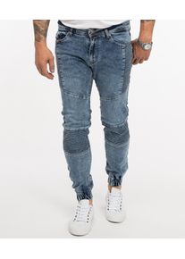 Rock Creek Jeans Tapered Fit Blau