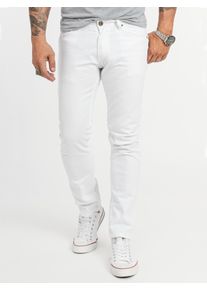 Rock Creek Jeans Slim Fit Wei&szlig;