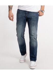 Rock Creek Jeans Straight Cut Blau