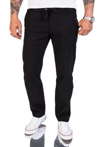 Rock Creek Stoffhose Schwarz