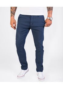 Rock Creek Stoffhose Navy