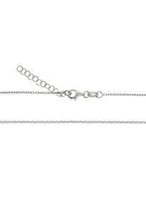 Diamonds by Ellen K. Halskette Silber 925 mit 1x Diamant 0,008ct. Buchstabe N