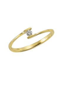 OROLINO Ring Gold 585 mit Brillant 0,06ct.
