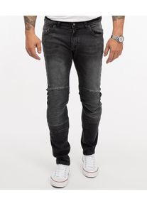 Rock Creek Jeans Slim Fit Schwarz