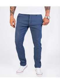 Rock Creek Stoffhose Blau