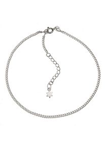 ZEEme Silber Fusskette 925 Silber Stern Motiv